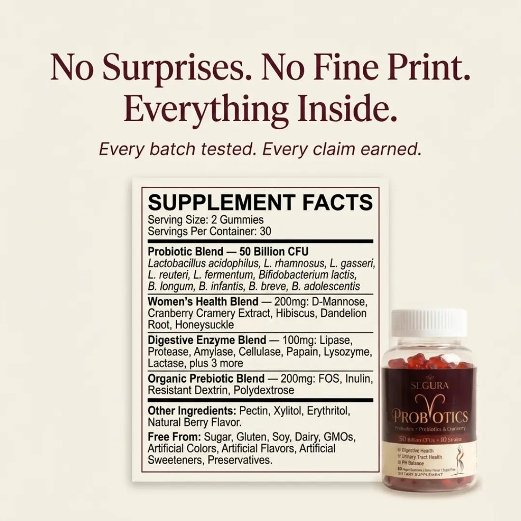 Segura Daily Balance Gummies